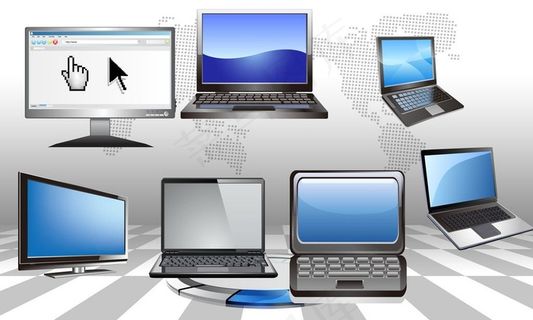 各种类型的电脑素材图片