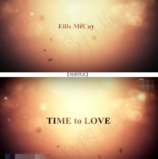 婚纱摄影AE模板婚庆视频素材下载