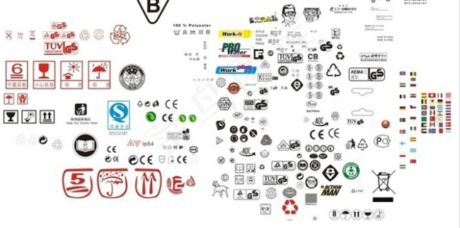 各种标志模板下载cdr矢量模版下载