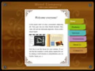 古典花纹背景flash动画