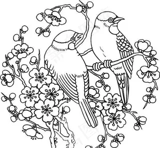 吉祥图案 黑白 中华传统 矢量 AI_0058