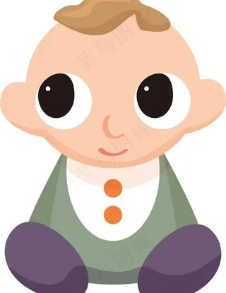 卡通婴儿图片