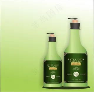 洗发水包装设计矢量图形