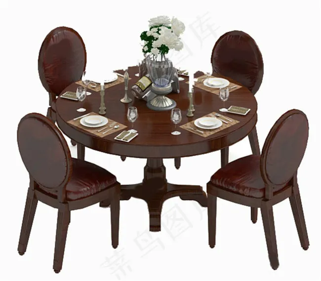 餐桌素材模板下载