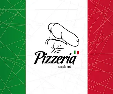 披萨餐厅菜谱封面模板