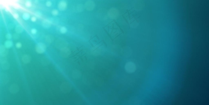 蓝色光晕图片