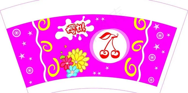 水果纸杯设计图片