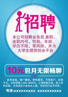 招聘海报