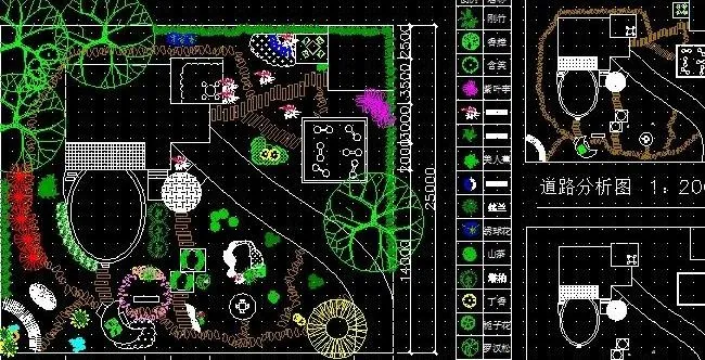 别墅园林建筑设计图