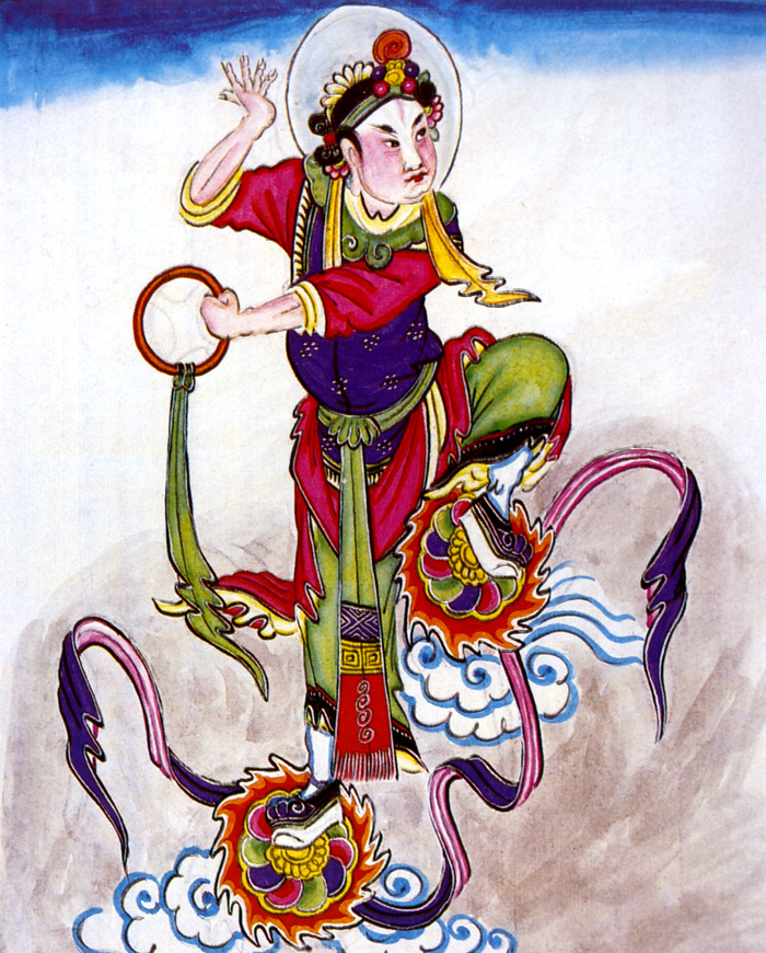 上八仙 哪吒图片