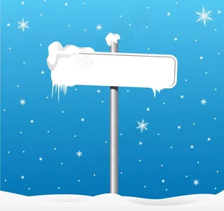 指示牌矢量素材图片