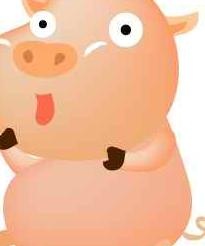 可爱小猪韩国新春矢量图07