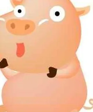 可爱小猪韩国新春矢量图07