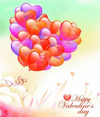 创意气球海报图片