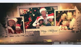 圣诞节圣诞贺卡动画AE模板