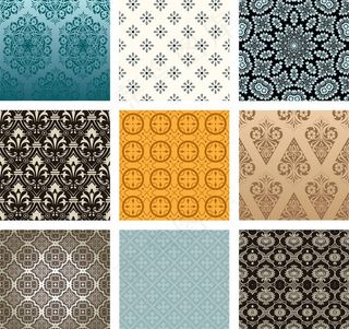 欧式花纹背景图片
