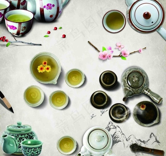 茶具图片(1772X1772(DPI:300))psd模版下载