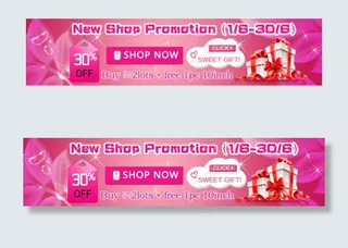 国外店铺促销海报设计