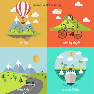 旅游元素