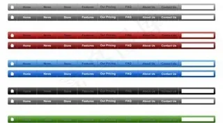 多彩网页菜单栏 下载