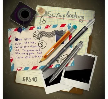 复古商务信息图表