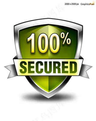 潮流质感徽章盾牌PSD素材