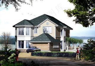 别墅效果图图片