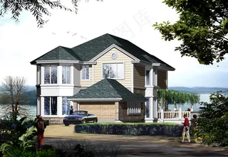 别墅效果图图片