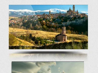 巴塔哥尼亚人文自然风光欧式建筑实景...