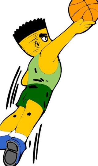 篮球 卡通运动人物图片