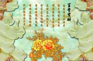 美尚美格3D彩雕背景墙