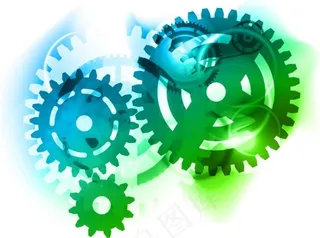 齿轮背景素材