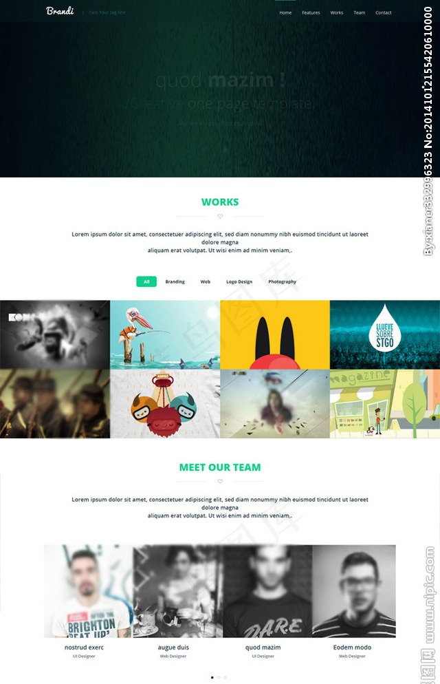 响应式模版图片