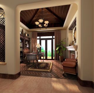 书房装修设计效果图