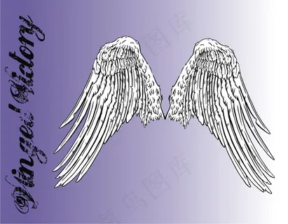矢量翅膀素材