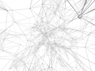 抽象点线科技背景元素png素材