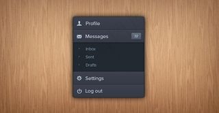 精致下拉框界面分层素材