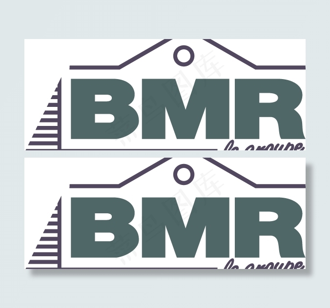 BMR le groupe log...ai矢量模版下载