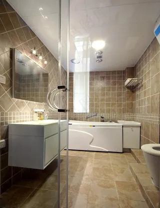 欧式板房卫生间图片