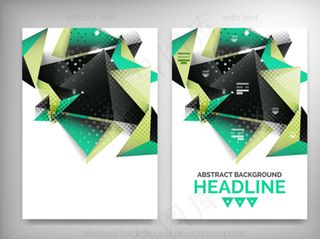 画册抽象几何图案图片