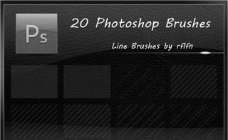 20款高清晰细纹抽丝笔刷