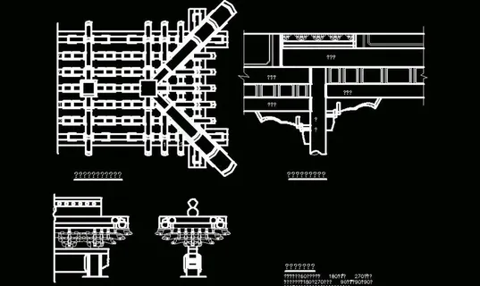 古建筑古塔CAD素材