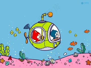 阿狸主题背景桌面