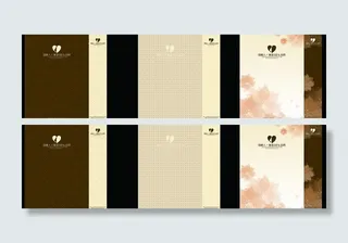 美容养生画册封面ps图片