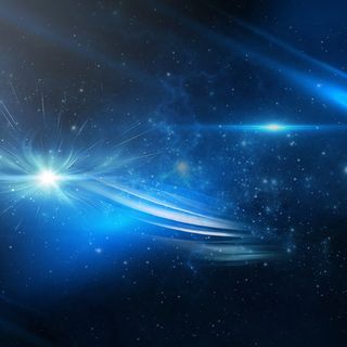 蓝色梦幻背景