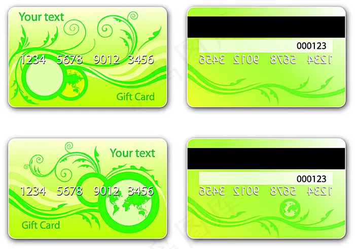 会员卡eps,ai矢量模版下载