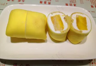 芒果班戟 班戟 忌廉图片