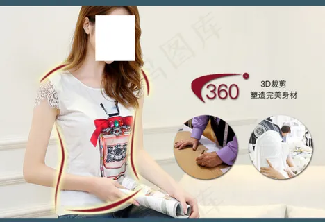 夏季上市新品糖果色女装T恤淘宝详情...