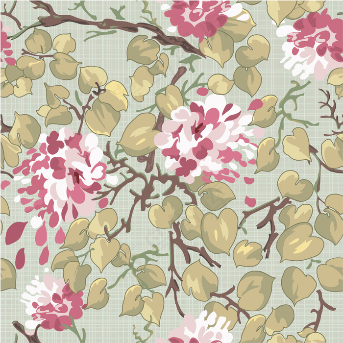 02彩色图案背景矢量