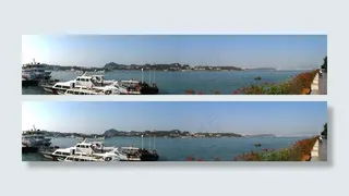 游艇 鼓浪屿 三角梅 鹭江 厦门风...